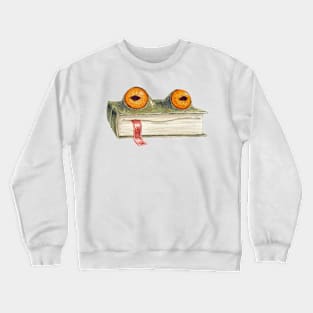 frog book Crewneck Sweatshirt